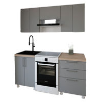 Мебель для кухни Smartex (30047) K2 180сm Grafit