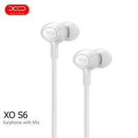 XO earphones, S6 Candy music, White