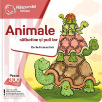 Головоломка Raspundel Istetel 63119 carte Animale salbatice si puii lor