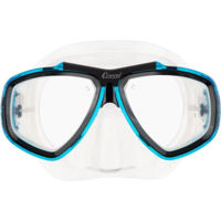 Аксессуар для плавания Cressi-Sub Masca inot FOCUS MASK sil clear/frame aquamarine (DS241063)