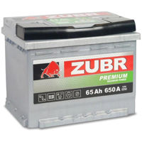 Автомобильный аккумулятор Zubr Premium 65 Ah L+