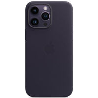 Husă pentru smartphone Apple iPhone 14 Pro Max Leather Case with MagSafe, Ink MPPP3