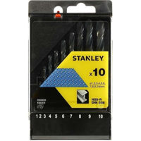 Набор головок, бит, насадок Stanley STA56030 set burgie metal 10buc 1-10mm