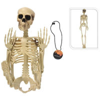Decor Promstore 53768 Suvenir Halloween Schelet, suspendabil 22x18x90cm