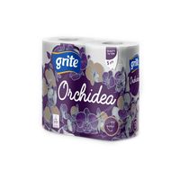 GRITE - Туалетная бумага ORCHIDEA GOLD 3 слоя 4 рулона 21,25м