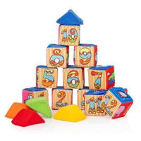Игрушка Chipolino PWCUB02501M Кубики Мягкие 12шт