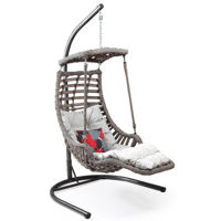 Mobilier pentru grădină SunYard Alacati-Plus Alb-suriu