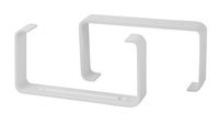 cumpără Suport tub ventilatie plat 55 x 110 mm (2 buc.) plastic KZ  EUROPLAST în Chișinău