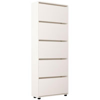 Raft pentru încălțăminte Mobildor-Lux Leo 90x27x203H cm White