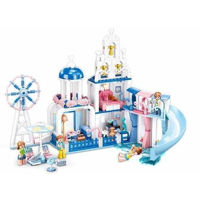 Set de construcție Sluban B0868 Set de construcție Vilă, 446 elem.