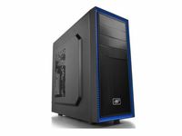 Case ATX Deepcool TESSERACT BF, w/o PSU, 1x120mm, Dust filter, All-metal mesh design, USB3.0, Black