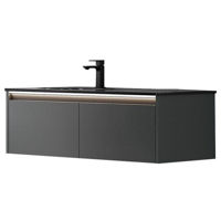 Dulap pentru lavoar Orka Lisbon 110 Antracite Matt (12mm 110x50TZG)