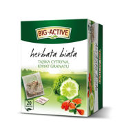 Ceai alb Big Active with Lemon, 20 plicuri