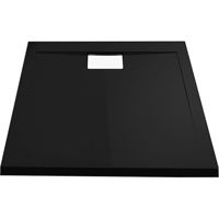 Душевой поддон Polimat Vegar black 90x90x1,5x4,5 (patrat) (acryl)