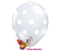 Balon  argint cu aer in Buline - 30 см