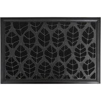 Covoraş intrare Luance 50410 40x60cm черный лист