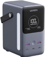 Аккумулятор внешний USB (Powerbank) Ugreen 25286 Two-way Fast Charging 48000mAh, Grey