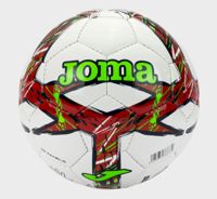 Мяч футбольный №4 Joma Dali III Red Fluor Green 401412.206 (6734)