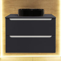 Dulap pentru lavoar Bayro Bergamo 800 под столешницу антрацит мат