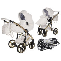 Сărucior pentru copii Junama Candy Premium 02 White