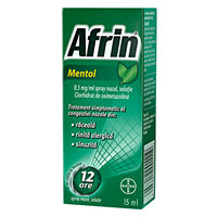 Afrin Mentol 0,5mg/ml 15ml spray naz. sol. N1