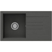 Chiuvetă bucătărie SanDonna VOR82709 Chiuveta Arona 760 (Negru)