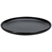 Тарелка Promstore 51361 de servire 26cm Black, ceramica