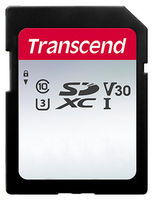 256GB SDXC Card (Class 10)  UHS-I, U3, Transcend 300S  "TS256GSDC300S" (R/W:95/45MB/s)