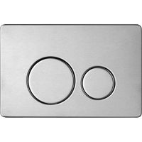 Кнопка смыва Nomi 097-I сталь хром мат