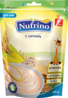 Каша NUTRINO 7 злаков с молоком (6 мес), 200 г