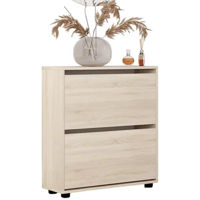 Raft pentru încălțăminte Mobildor-Lux Leo 80x27x86H cm Sonoma