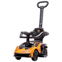 Толокар Richi R38 / 9 (79709) cu maner Lamborghini oranj 661 / 2