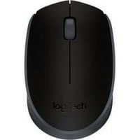 Wireless Mouse Logitech M171, Optical, 3 buttons, Ambidextrous, 1xAA, Black