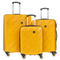 Valiză CCS 5208 Set Yellow