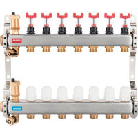 Запорная арматура Ferro Set Distribuitor SN-RZP07S 1" x 7 iesiri debitmetre