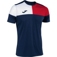 Îmbrăcăminte sport Joma Crew V Short Sleeve T-Shirt Navy Red White (3XL) 103084.336