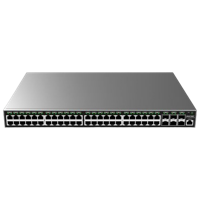 48-Port Gigabit L2+ Managed PoE+ Switch Grandstream "GWN7806P", 48xPoE+ ports, 6xSFP+, 400W Budget,