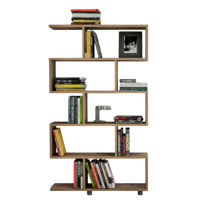 Офисный стеллаж Trendy Elif, Pin 90x156x20cm, raft de carti