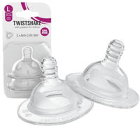 Пустышка U-Grow 78021 Set 2 tetine anticolici Twistshake, 4+ luni