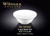 Salatiera WILMAX WL-992666 (set (6 шт) 11,5 см)