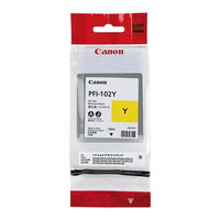 Ink Cartridge Canon PFI-102Y yellow,130ml for iPF765,760,755,750,720,710,700,655,650,610,605