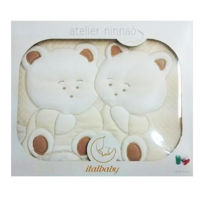 Комплект подушек и одеял Italbaby 020.2000- 0014 Покрывало пике Angioletti 110*150
