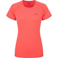 Одежда для спорта Rab Tricou dame Sonic Tee Hibiscus 14 (QBL-02-HIB-14)