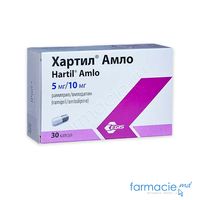 Hartil® Amlo caps. 5 mg + 10 mg N10x3 (Egis)