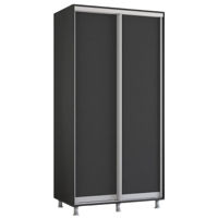Шкаф Mobildor-Lux Aron-S uși glisante din PAL (120x60x200H cm) Anthracite