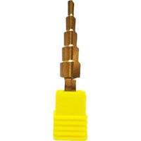 Burghiu Haki 4607 Burghiu în trepte Ø4-12mm HSS+TIN HEX