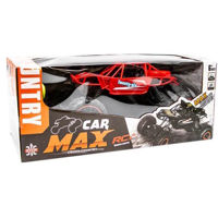 Радиоуправляемая игрушка New World 553-1 Игрушечный внедорожник Car Max с ручкой, 1:14, красный, 552091