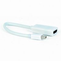 Adapter DP mini M to HDMI F, White Cablexpert "A-mDPM-HDMIF-02-W", miniDisplay port male to HDMI fem