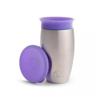 Cana-termos din inox Munchkin Stainless Steel Violet (300 ml)