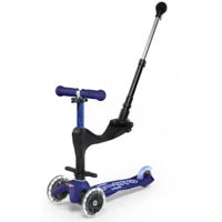 Самокат Micro MMD145 Mini 3in1 Deluxe Plus LED Blue